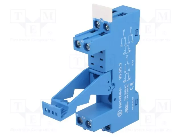 Casquillo Salida: Terminales de Rosca 250VAC Montaje: din 10A IP20 95.85.3SPA