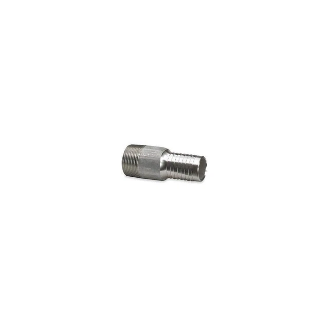 GRAINGER APPROVED 3LZ97 Barbed Hose Fitting,Hose ID 2-1/2",NPT