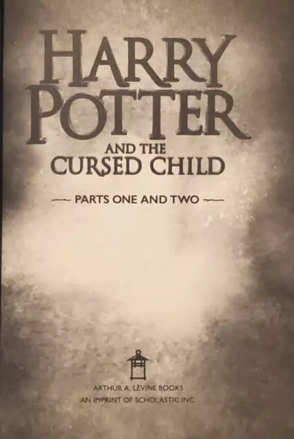 Harry Potter #8: Harry Potter & The Cursed Child by JK Rowling, et al-Hardcover