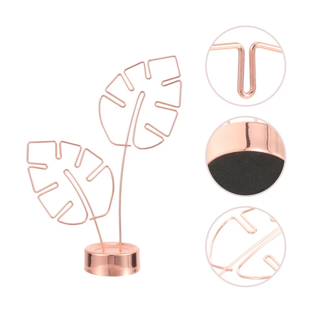 Cartella note clip per immagini supporto tavolo desktop staffa per foto banchetto