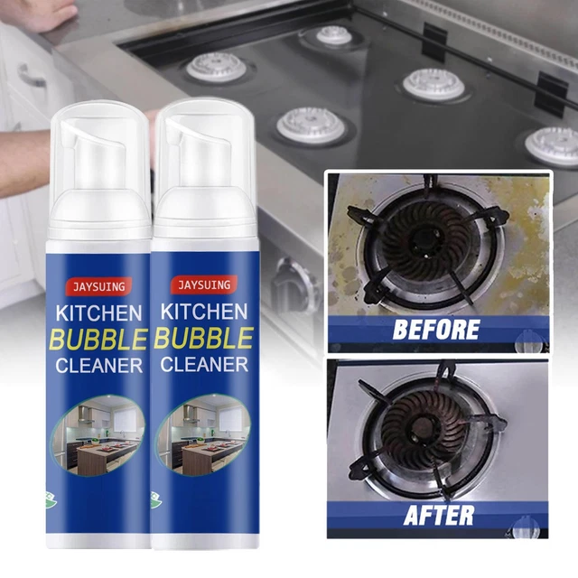 MULTIPURPOSE CLEANING BUBBLE Cleaner Spray Foam Kitchen Grease Dirt