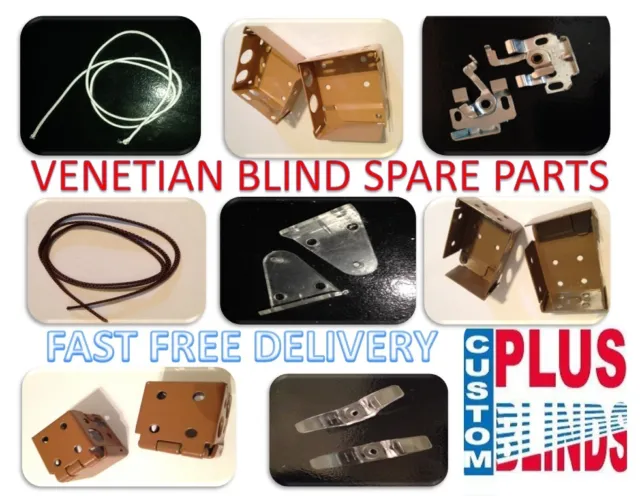 Venetian Blinds Repairs Spare Parts Lift cord Brackets cleats and Ladders