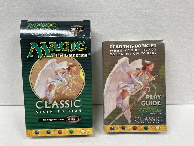 Magic the Gathering Classic 6th Edition Starter Box (Opened) CONTENTS SEALED