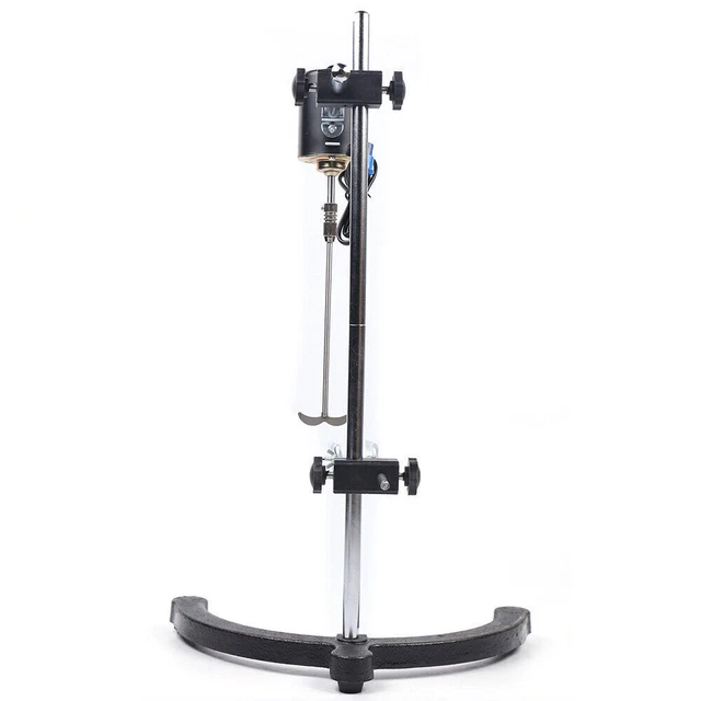 Electric Overhead Stirrer Mixer Variable Speed Laboratory Blender 100W 3000 rpm