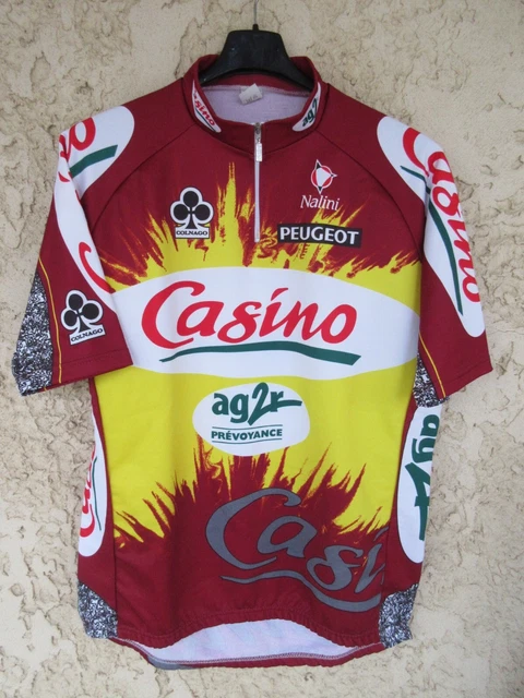 AG2R (a) PREVOYANCE-PEUGEOT 2000 CYCLING JERSEY