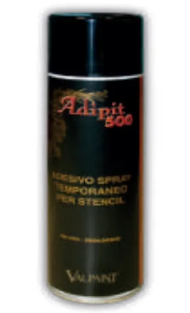Valpaint - Adesivo Spray Temporaneo Per Stencil "Adipit 500" - Senza Cfc - Ec...