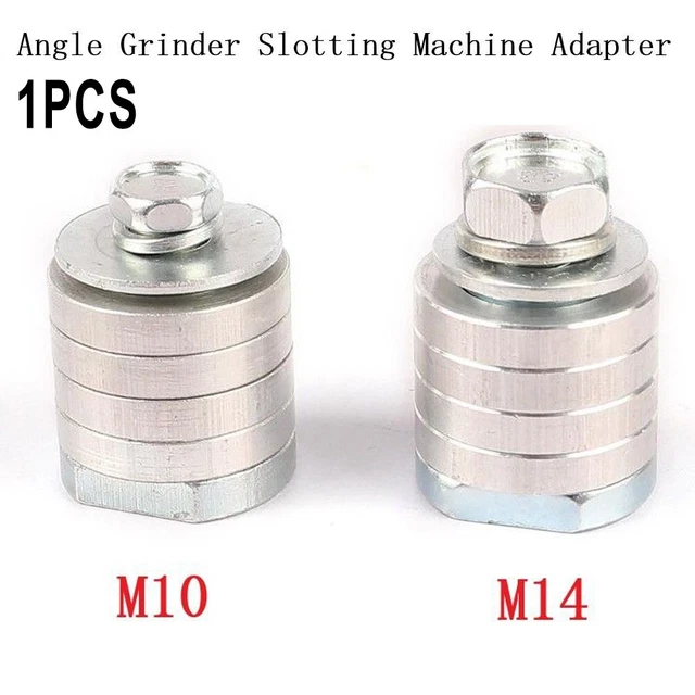 Práctico adaptador amoladora angular plata sobre máquina de ranura 44,3 mm 1 pieza