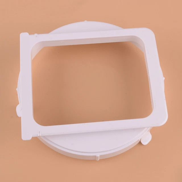 Rectangle Air Conditioner Exhaust Duct Interface Hose Tube Connector