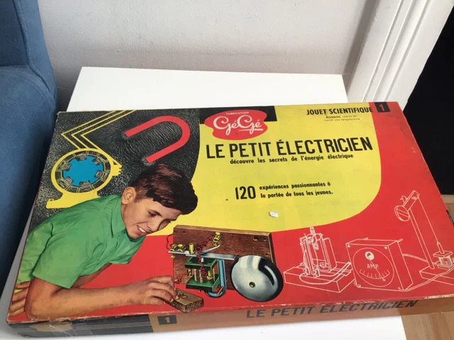 Boîte de jeu: Le Petit Électricien - GéGé - 1961