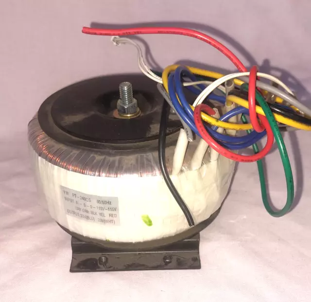 Toroidal Power Transformer.