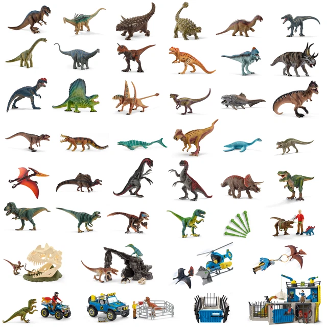 SCHLEICH DINOSAURS COLLECTION Toy Figures Full Range Of Dinosaurs