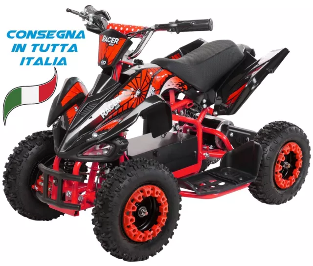 Mini Quad Miniquad Elettrico 1000 Watt KOBRA 7-25 Kmh Cerchi 6" *CHIAMA x SCONTO