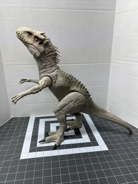 Jurassic World Indominus Rex 20” Dinosaur Toy Lights and Sound 2014 Hasbro Works