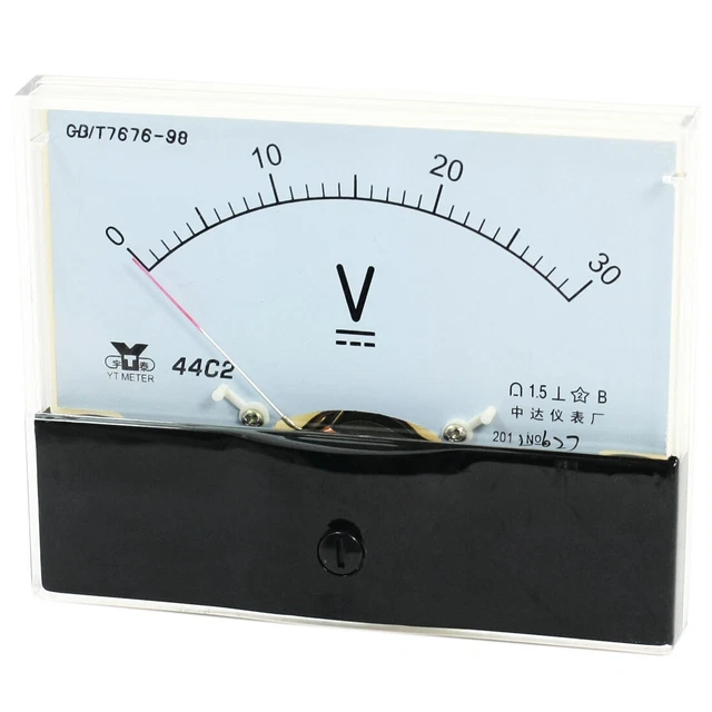 Dc 0-20v 0-500v Analógico Painel Medidor De Dc 0-20v | Frete Grátis
