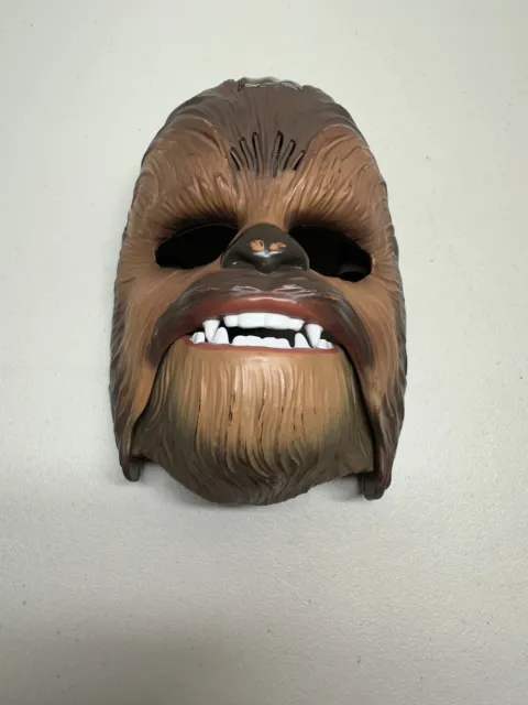Star Wars The Force Awakens Chewbacca Electronic Mask. Works great. 