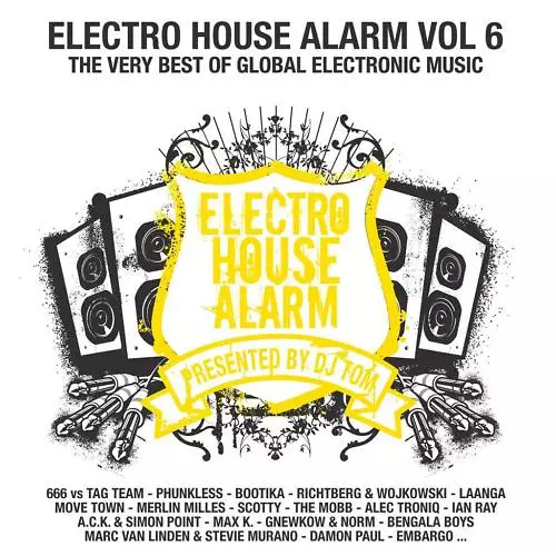 CD Electro House Alarme Vol.6 D'Artistes Divers 2CDs