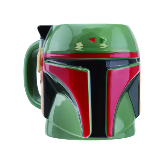 Star Wars Boba Fett 3D Tasse Merch Disney Mandalorian Fan Krieg der Sterne Lucas
