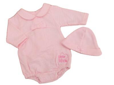 BNWT Prematuro Piccolo Baby Ragazze Tutina & Cappello Vestiti 1.4-2.3kg