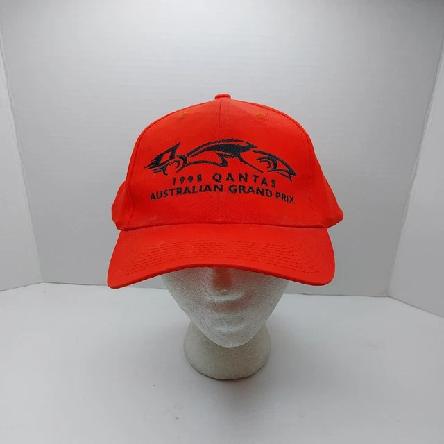 Vintage Qantas Australian Grand Prix 1998 Strap back Hat Cap