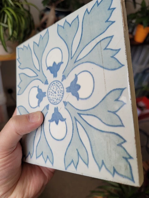Mintons China Works, Stoke On Trent, Walbrook London. Victorian Tile 2