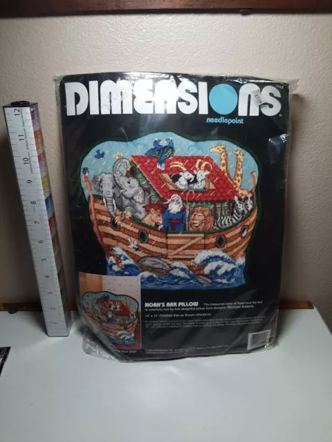 Kit de almohada o tope de puerta Dimensions Ark de Noah NUEVO #2422 De colección 1994