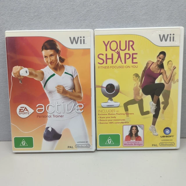 2X WII GAMES Your Shape EA Sports Active Personal Trainer