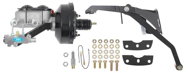 1953-56 Ford F-100; Truck Midnight Series; Firewall Mounted Booster Combo Kit;