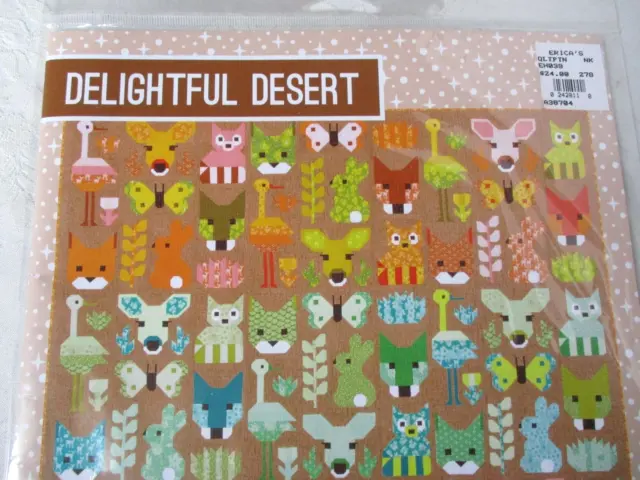 Delightful Desert Schöne Wüste Quilt-Muster Elizabeth Hartman Patchworkdecke 3