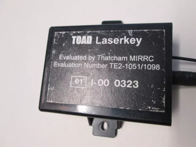 Toad Laserkey Thatcham 2 Fahrzeugwegfahrsperre Te2-1051/1098