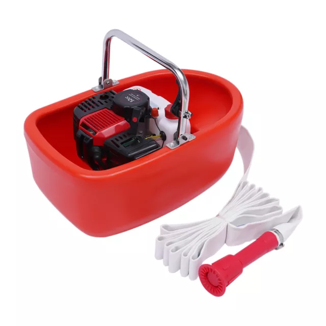 410L/min Gas Powered Water Pump 1.5 inch Semi-trash 2-Stroke Water Transfer Pump