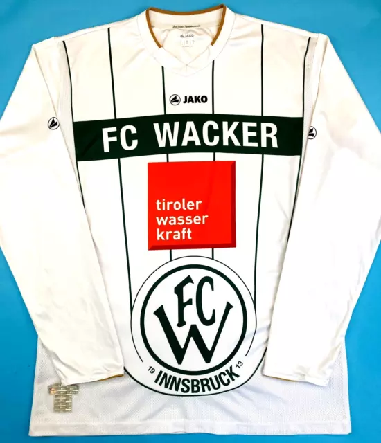 Jako WACKER INNSBRUCK 2012/13 M Away L/S Football Shirt Soccer Jersey Trikot FCW