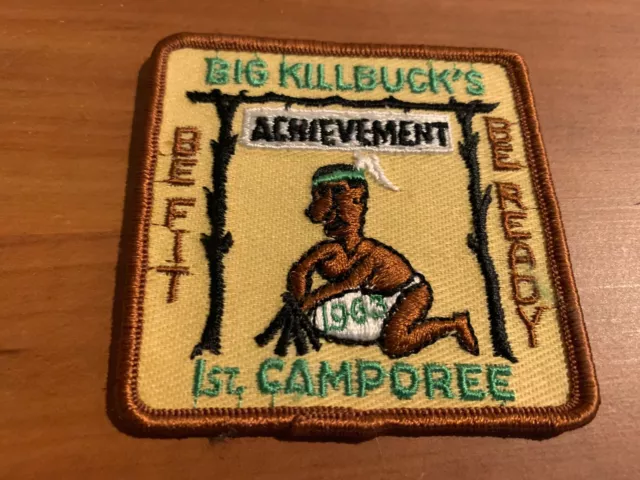 BSA, 1963 Big Killbuck District Achievement Camporee Patch, Buckeye Council