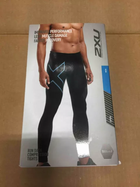2XU MCS MENS Large Compression Tights Elite MCS Running Workout Recovery L  Gym $98.96 - PicClick