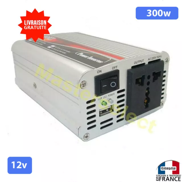 Convertisseur / Onduleur 12V vers 220V 4000 watts made in China