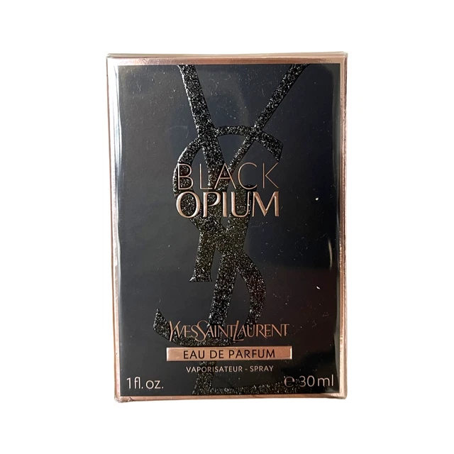 Black Opium Eau de Parfum Spray Yves Saint Laurent 1 Oz 30 mL Perfume SEALED