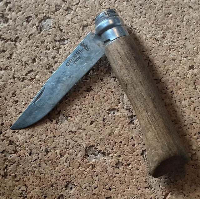 Opinel N°7 Ancien – Manche Bois – Couteau Pliant Français – Occasion