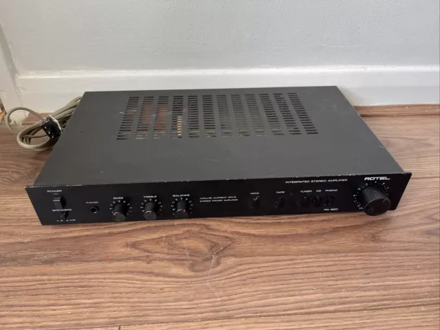 Rotel Stereo Amplifier Ra-820 Great Quality Working