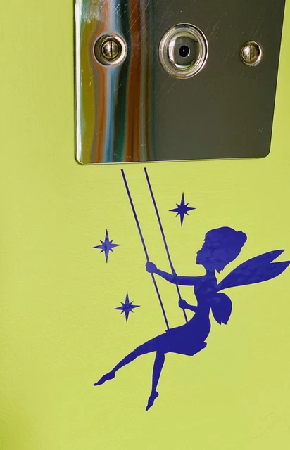Buy TINKERBELL LIGHT SWITCH | Removable Kids Fairy Wall Bedroom