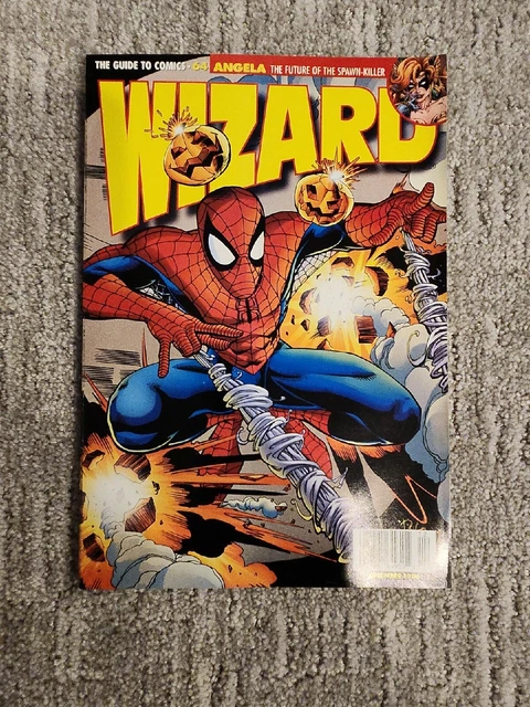 Wizard Comics Magazine Vol 1 No 64 Dec 1996 Spider Man Dark Knight Rob Liefeld
