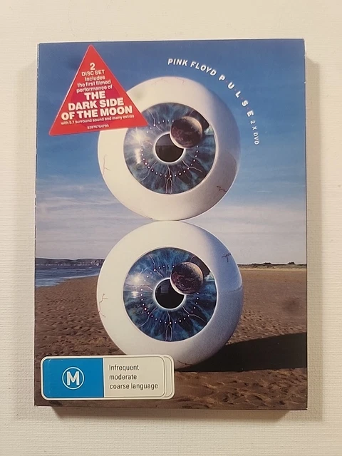 Pink Floyd PULSE Live 2-DVD, Region-Free - Iconic Show, Good Condition
