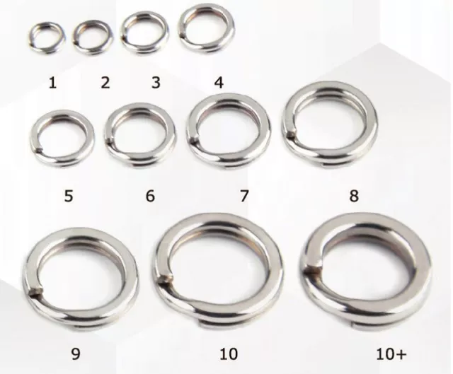 Split Ring BKK 51 Anneaux Brisés Acier Inoxydable 3