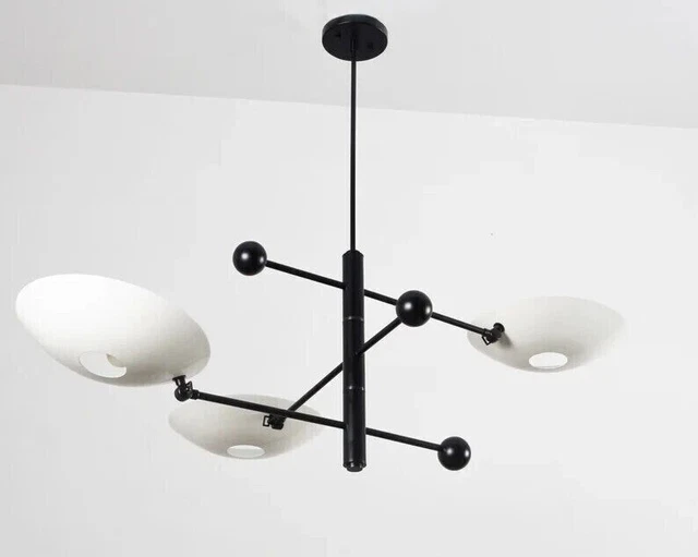 MAGNIFIQUE ORBITALE MID Century Ceiling Pendant Light Lampe Lustre ...