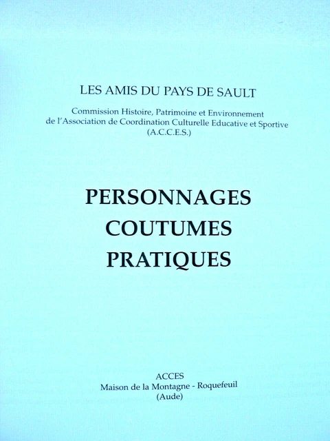 Pays de Sault Aude Pyrénées Histoire Locale Articles Rouzaud L'Indépendant 2005 2