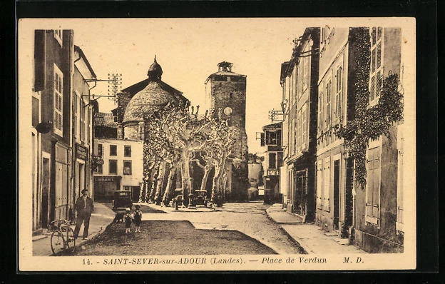 Carte Postale Ancienne – Saint-Gratien L'Église – Val-d'Oise – Voyagée