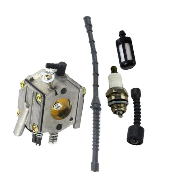 Carburatore Kit Candela di Accensione Motosega Attrezzo Montaggio Carburante