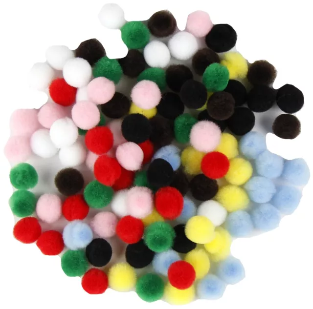 Pom-Poms Touch Of Nature 0,5" 100/paquete surtido 2