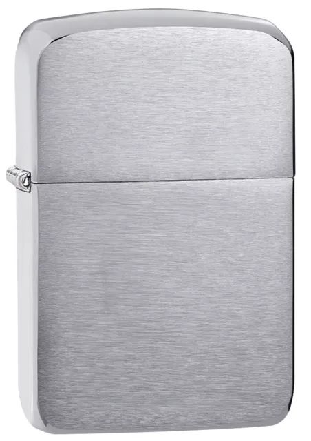 Zippo Brushed Chrome 1941 Replica Windproof Pocket Lighter, 1941