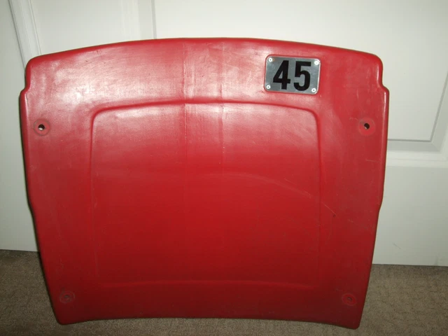 Busch Stadium seat back #45 Bob Gibson St Louis Cardinals
