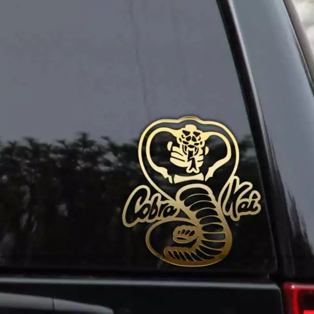 Cobra Kai Decal Sticker Karate Kid Movie JDM Car Truck Laptop Window