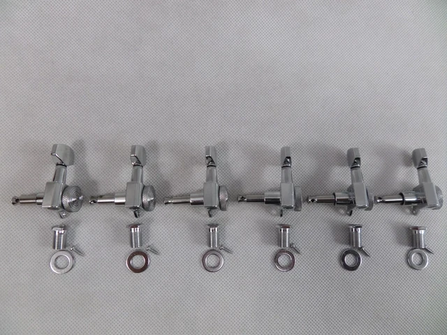 Guitar Locking Tuners for Strat Machine Head 6R String Tuning Pegs x 6 Set